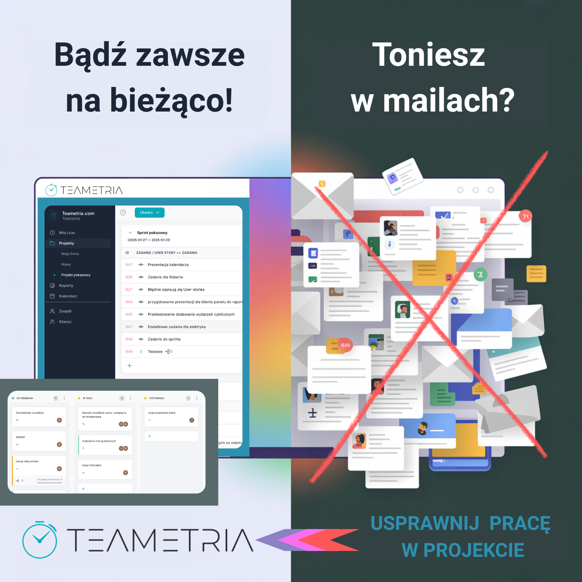 „Ale po co mi to narzędzie, skoro mam maila?” — czyli dlaczego warto pracować z narzędziami do zarządzania zadaniami